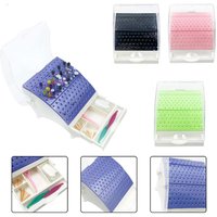 142 Holes Dental Burs Box Autoclave Sterilizer Dentist Tools Drill Case Disinfection Holder Plastic Dentistry Instrument Holder