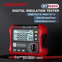 HABOTEST HT5203 Insulation Tester Digital Megohmmeter High-Voltage Electrical Insulation Resistance Meter