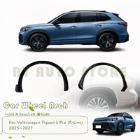 Élargisseur d'encadrement de roue pour Volkswagen VW Tiguan L Pro R-Line 2025 2026 2027, moulure latérale d'arche de roue en ABS, accessoires automobiles