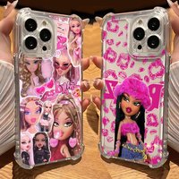 Fashion lovely Doll Bratzs Phone Case For Oppo A3x A3 A78 A74 A76 A72 A58 A57 A54 A53 A38 A31 A15 A17 A16 A9 A7 A5 Pro Anti Fall