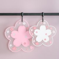 pink colour Blossom Silicone Coasters Style Sakura Coffee Cup Sakura Insulated TableMat Tea Cup Home Decor Gift