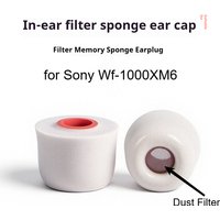 Memory Foam Eartips for Sony Wf-1000XM6 Dust Filter Earplugs in-ear Bluetooth Headset Sleeve Sponge Eartips for Sony Wf-1000XM5