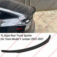 Model Y Juniper Heckspoiler Kofferraumflügel ABS für Tesla 25-27 Zubehör Coupé Glänzend Schwarz/Carbon YL-Stil Auto-Außenteile