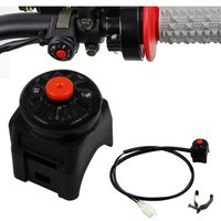 AliExpress NONE Motorcycle Kill Switch Red Push Button Horn Starter Dirt Bike ATV UTV Dual Sport for 22mm (7/8