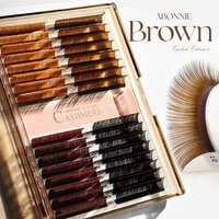 Abonnie Max Tray Colorful Classic Eyelash Extensions 4 in 1 Tray Eyelashes Fluffy Pink Lashes Purple Eyelashes