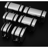 RC Truck Tipper Metal Micro Hydraulic Oil Tank Simulation Fuel Tank for 1/14 Tamiya SCANIA 770S VOLVO FH16 ACTROS MAN LESU Car