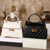 Ladies' handbag 2026 season new fashionable diamond grid crossbody bag, shoulder bag, designer high-end fashion versatile daily