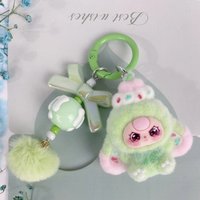 1pc Bag Pendant For Kawaii Baby Three Mini Cartoon Babythree Keychain Cute Doll Gift Diy Pendant Accessories Decoration