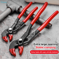 ☭CR-V Water Pump Pliers Extra Large Opening Anti-Slip Clamping Wrenches for Plumbing & Pipe Repair