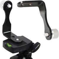 Metal Stabilizing Monocular Binocular Telescope Tripod Mount L Type Portable Reduce Burden Transfer Bracket Adapter
