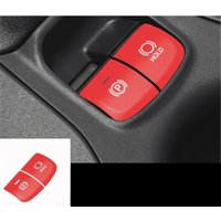 2pcs/Lot Aluminum Alloy Gear Panel Electronic handbrake Decorative Cover For 2019-2023 Toyota corolla cross