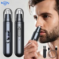 Mini Nose Hair Trimmer Portable Electric Nose Ears Hair Clipper For Men Rechargeable Painless Eyebrow Hair Shaving Razor