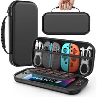 Carrying Bag For Switch OLED Case Compatible with NS, Switch/Switch OLED Carry Clutch Bag with More Space for NS and OLED