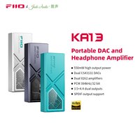 Fiio ka13 dual cs43131 tragbarer dac verstärker für ios/android 3,5mm und 4,4mm symmetrischer ausgang, 550mw hohe leistung