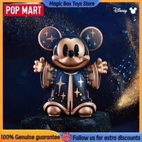 Genuine POPMART Disney Mickey Boundless Creativity Series Blind Box Toys Collectible Ornament Model Mystery Box Birthday Gift