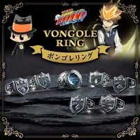 Anime HITMAN REBORN! Vongola Famiglia Cosplay Pengo Column Ring Unisex Opening Adjustable Alloy Rings