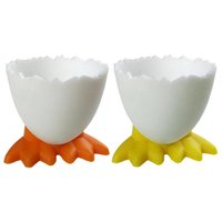 Egg Cup Stand Decorative Egg Holder Stand Chicken Feet Egg Tray Egg Stand Tool Creative Fun Cutlery for Kitchen Bakery Home