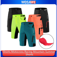 WOSAWE Shorts Motocross Racing Moto MTB Downhill Bicycle Mountain Bike Summer Short Pants