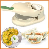 Dumpling Molding Machine 2 in 1 Momo Dumpling Press Multifunction DIY Dumpling Mold Manual Dumplings Wrapper Maker Empanadas