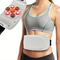 Electric Wireless Abdominal Massager For Fat Burning & Digestion Waist Fitness Fat Slimming Weight Loss Body Shaping Instrument