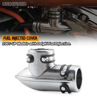Chrome Fuel Line Fitting Cover For Harley Sportsters Touring Road Electra Street Glide Trike Dyna Softail Fuel Injected