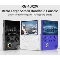 2025 New Rg40xxv Handheld Game Console 4''Ips Screen Video Output Joystick Rgb Lighting Effect Streaming Rg 40xxv Ebook Mp4 Gift