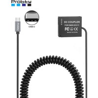 USB-C to DMW-DCC11 Dummy Battery For Panasonic Lumix GX7 GX85 GX9 TX1 TX2 GF3 GF5 GF6 ZS100 ZS200 TZ110 ZS80 G100 Cameras