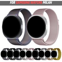 BUSKOZ Milanese Loop For Samsung Galaxy Watch 8 Classic 44-40mm Band Wristband Metal Magnetic Bracelet Galaxy 8 46mm Strap
