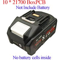 BL1880 10X21700 For MAKITA 18V Li-ion Battery Case BMS PCBA Balance Charging Circuit Board Shell Box Lithium BL1830 Housings