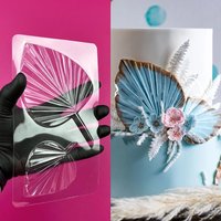 1pc, Leaf Shape Chocolate Mold - 3D Plastic Candy & Fondant Mold for DlY Cake Decorating -Baking & Kitchen Gadgets