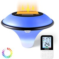 INKBIRD IBS-P05R Solar Pool Thermometer with Ambient Light 300m Transmission Distance Light Sensing On Off for Hot Spring, Spa