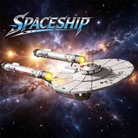 Film-Spiele Star Trek USS Enterprise NCC-1701 Raumschiff-Bausteine 1663 Teile Raumschiffmodell-Bausatz Sammler-Spielzeug für Erwachsene