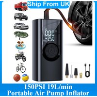 Rechargeable Air Compressor Pump 150PSI Portable Cordless Tire Inflator For Car Motocycle Bicycle Balls Air Inflator Pump