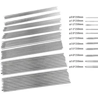 10pcs 250mm Orthopedic Threaded Kirschner Wires Stainless Steel Thread Bone Implant Needle Veterinary Orthopedics Instruments
