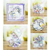 A Gathering of Blossoms 2025 New Metal Cutting Dies For Craft Embossing Make Paper Greeting Card Making Template DIY Handmade
