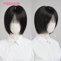 Silk Top Human Hair Wig Natural bob wig human RealVirgin European HD Lace with Silk Base 100%Human Hair Glueless Wig for Women