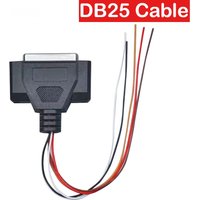 DB25 Key Programming Cable Exclusive for KD-X4 Work on BDC2/ BDC3/ BCP/ LCD and VW 5C 5D Keys Auto Electric System Accessoriea