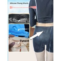 Waterproof Silicone Swimsuit Women's Underwear Period Protection Anti-leakage Anti-bacterial Special Equipment Briefs