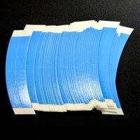 36pcs Double Sided Hair Adhesive Tape Adhesive Blue Hair Clip For Lace Wig Extension Tools Lace Front Tape