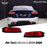 Car Tail Lamp For Tesla Model S 2014-2024 Upgrade Taillight Turn Dynamic Signal Brake Light Car Accessories