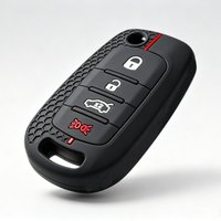 Keychain Holder For Fiat Pulse Cronos 2023 Argo 2024 Toro Press Manual Key Protector Key Case Fob Covers Set