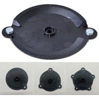 1pcs Black Mower Cutter Head Simple Snap-On Plastic Cutter Heads For Lawn Mower Accessory 12 * 10cm