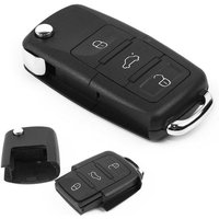 Car Key Replacement Case For Volkswagen B5 Car Remote Key Flip Folding Key Shell 3 Buttons