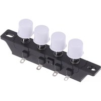 1/2/3Pcs 4-Key 3-Speed round Knob Switch Universal Electric Fan Speed Controller for Table Fans And Floor Fans