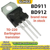 10PCS /5PAIRS TO-220 BD911 BD912 /BD911-BD912 Darlington transistor brand new in stock