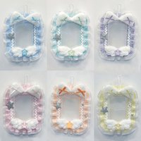 1Pc Cute Pentagram Photo Card Holder with Chain, Anime Cartoon Game Character Card Display, Manga Star Support Mag Fan Circle Otaku Decorative Card Holder