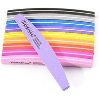 10pcs Double-sided Nail File Blocks Colorful Sponge Nail Polish Buffing Sanding Buffer Strips Polishing Pedicure Manicure Tools