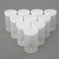 20PCS Plastic Fishing Bait Jar Pot Film Canister Camera Reel Container Storage Case Can Box for Accessories Art Beads Pill