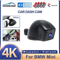 Car DVR for MINI Cooper Countryman Clubman Convertible JCW,4K Dash Camera for MINI f54 f55 f56 f57 f60 2014 to 2023 Dashcam