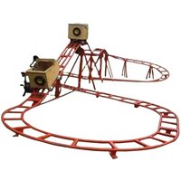 Parent-child Interaction Amusement Park Equipment Kids Small Roller Electric Climbing Car Mini Shuttle Ride for Sale